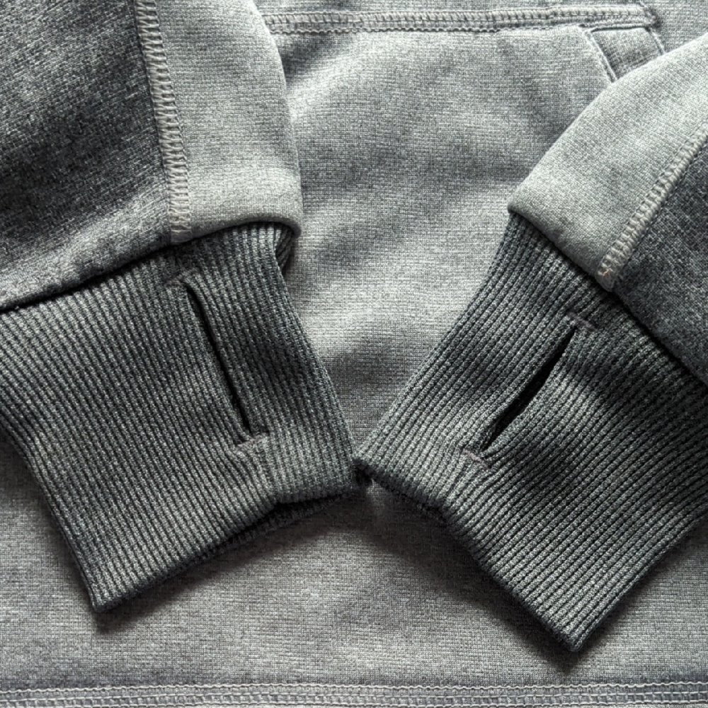Nike Gray and Red Pullover Hoodie - Picture 4 of 6